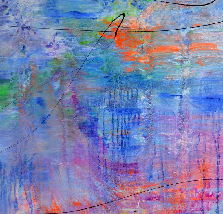 Original Abstract Painting by Al Acar