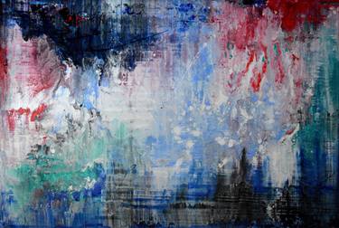 Original Abstract Mixed Media by Al Acar