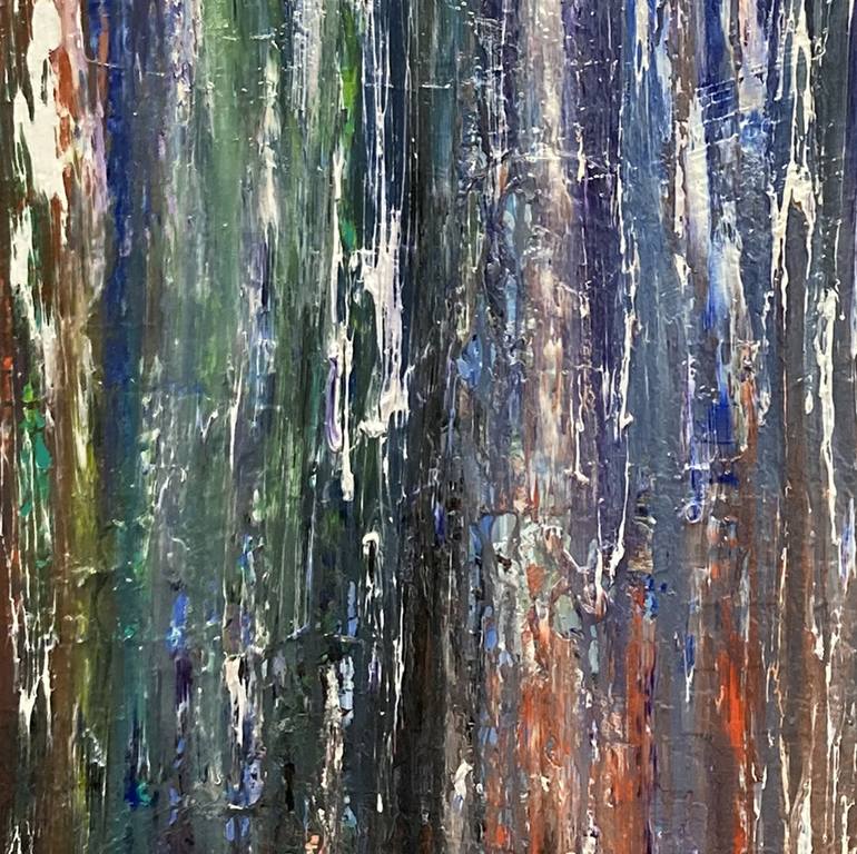 Original Abstract Expressionism Abstract Mixed Media by Al Acar