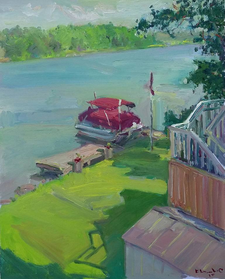 Original  Painting by charles choi