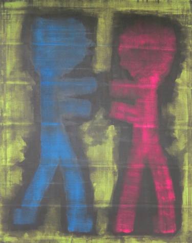 Original Abstract Expressionism Abstract Painting by Drew Gaffney