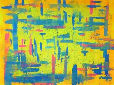 Original Abstract Expressionism Abstract Paintings by Drew Gaffney