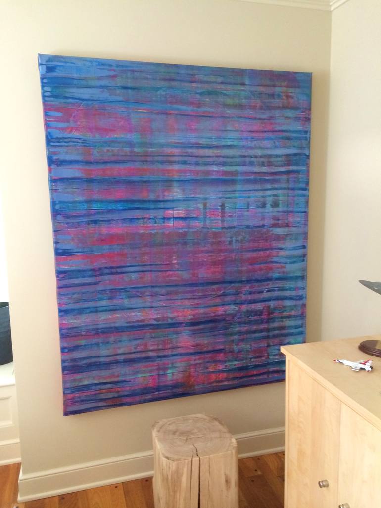 Original Abstract Painting by Drew Gaffney