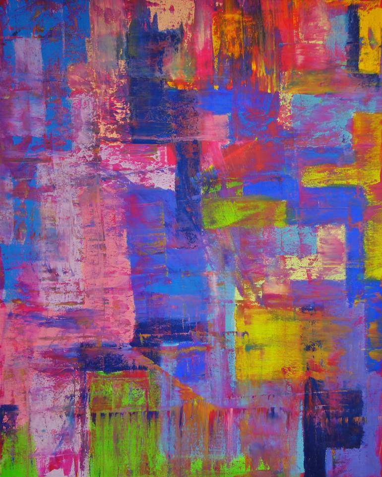 Rise and Fall Painting by Drew Gaffney | Saatchi Art