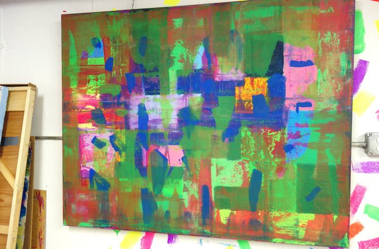 Original Abstract Painting by Drew Gaffney