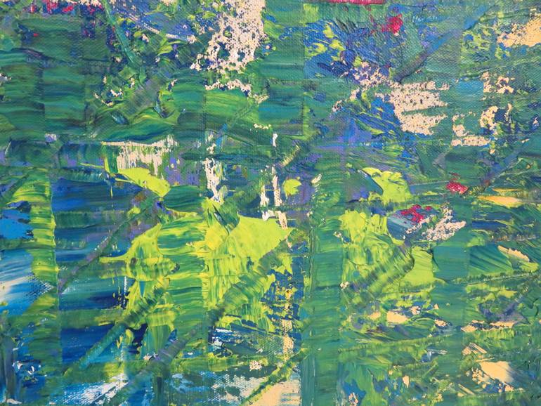 Original Abstract Expressionism Abstract Painting by Drew Gaffney