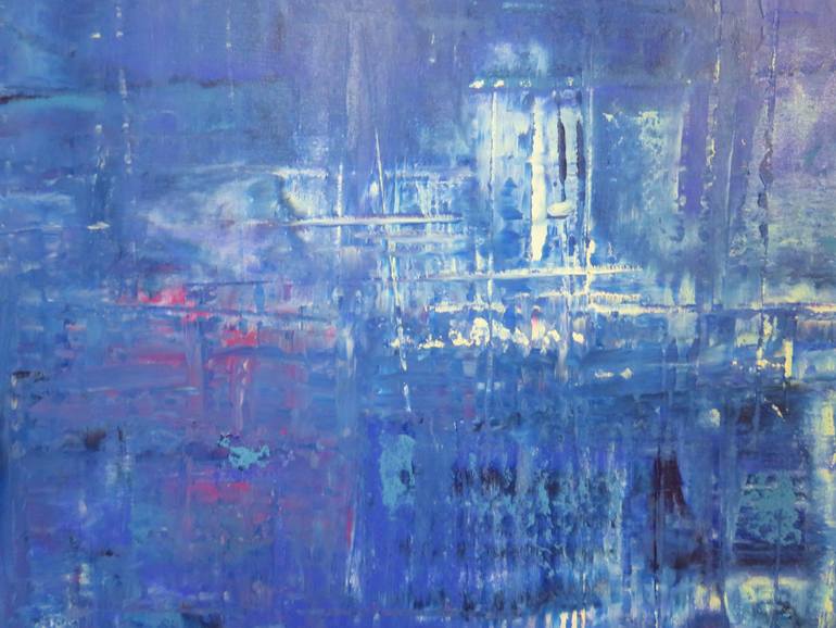 Original Abstract Expressionism Abstract Painting by Drew Gaffney