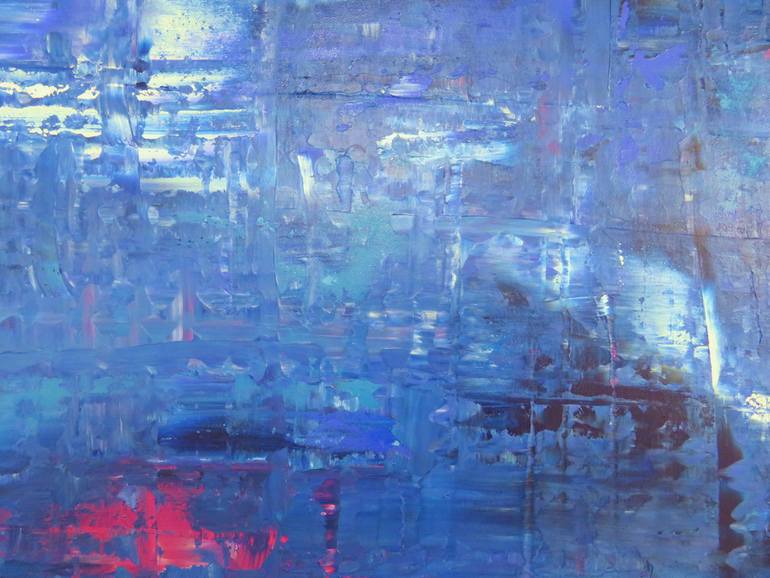 Original Abstract Expressionism Abstract Painting by Drew Gaffney