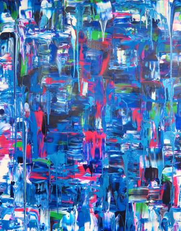 Original Abstract Expressionism Abstract Paintings by Drew Gaffney