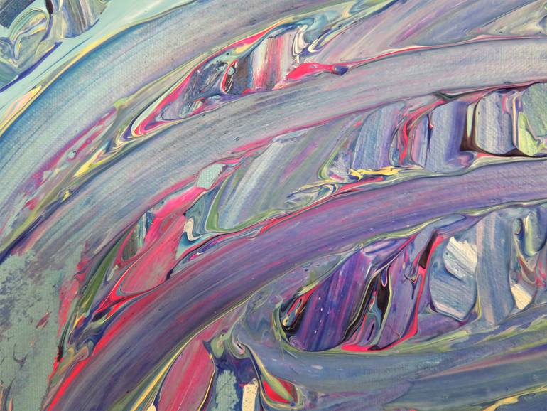 Original Abstract Expressionism Abstract Painting by Drew Gaffney