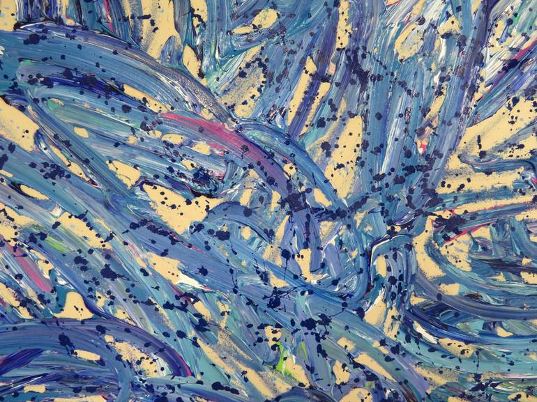 Original Abstract Painting by Drew Gaffney