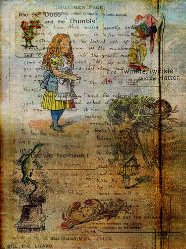 Original Fantasy Collage by Sarah Vernon