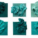 Series of 6 Celadon Inundations by Chloe Hedden