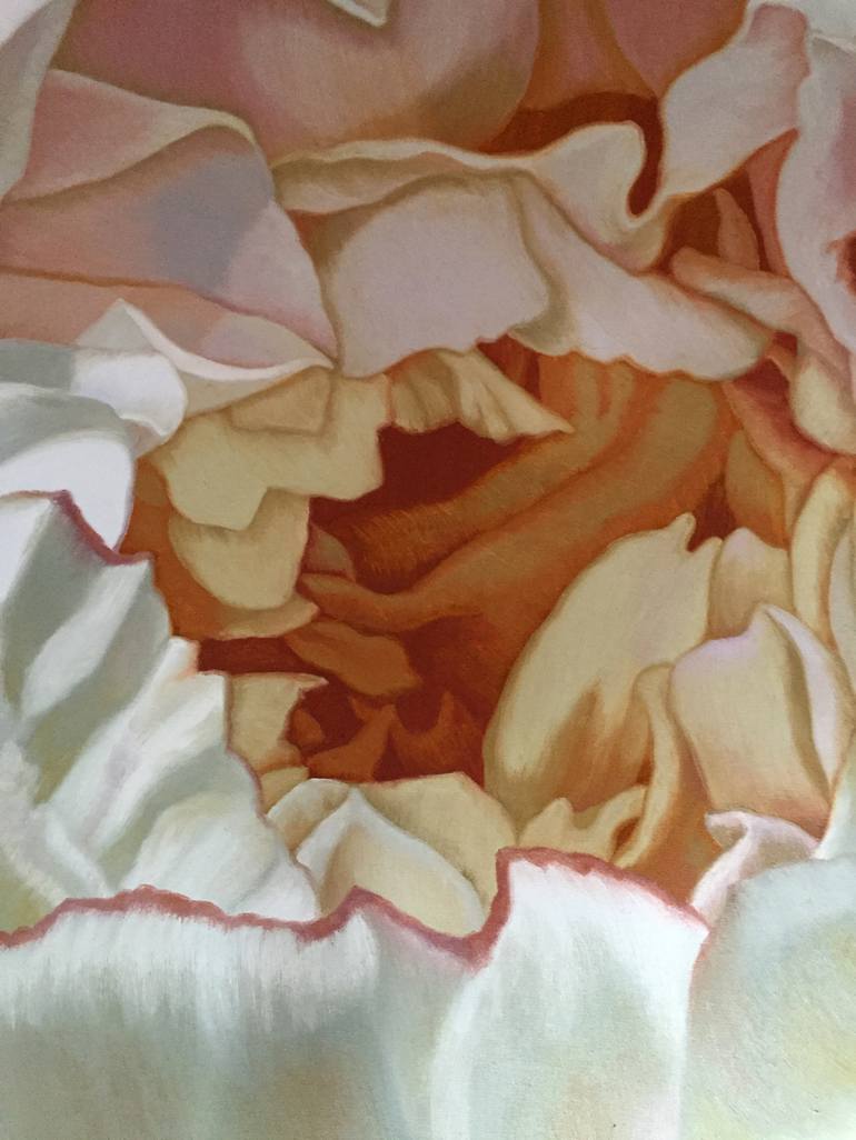 Original Floral Painting by Chloe Hedden