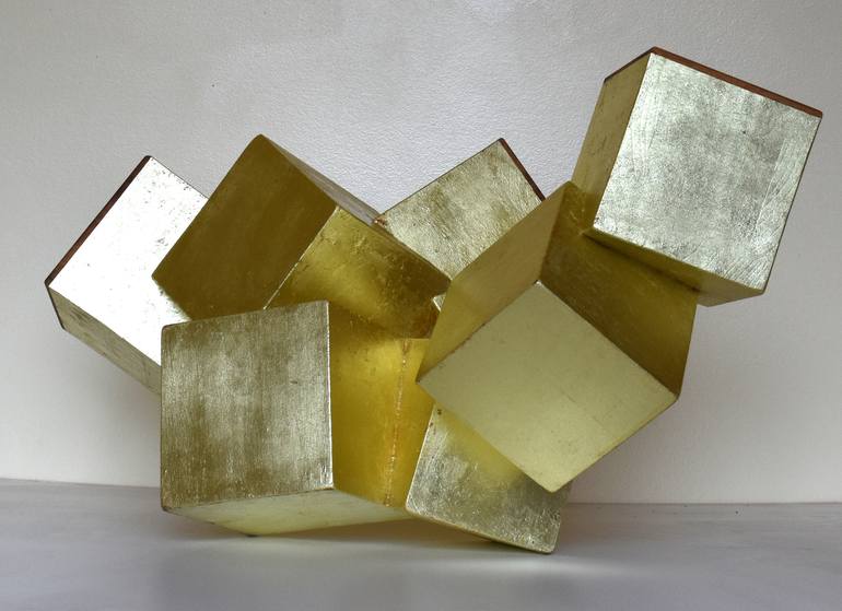 Original Abstract Geometric Sculpture by Chloe Hedden