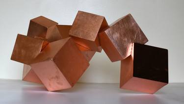 Original Abstract Geometric Sculpture by Chloe Hedden