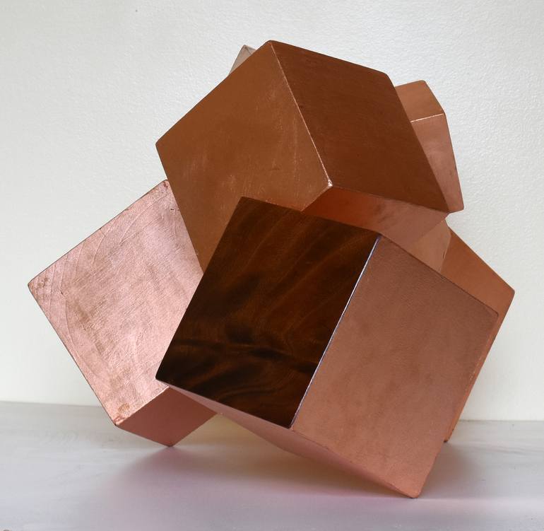 Original Abstract Geometric Sculpture by Chloe Hedden