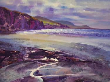 Print of Expressionism Beach Paintings by KEVAN MCGINTY