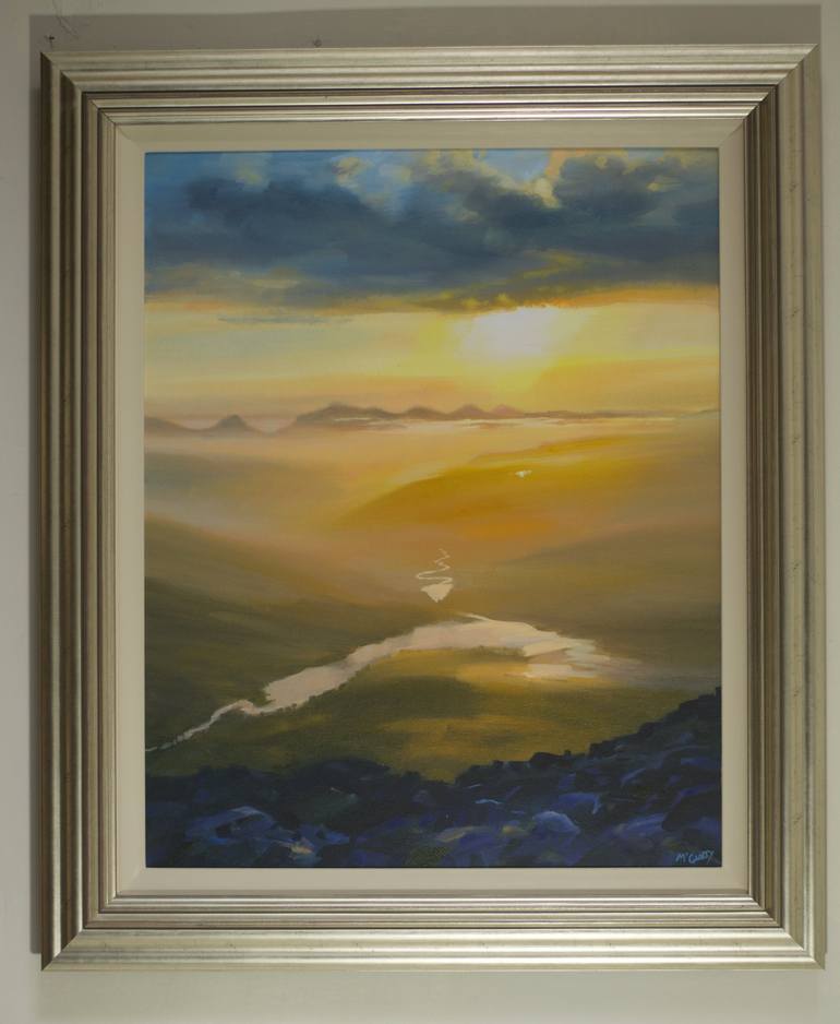 Original Contemporary Landscape Painting by KEVAN MCGINTY