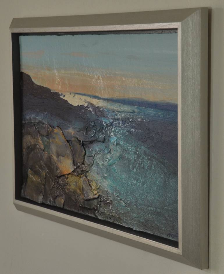 Original Contemporary Beach Painting by KEVAN MCGINTY