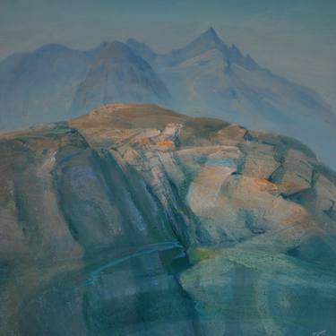 ROCK STUDY, THE CUILLIN HILLS, SKYE thumb