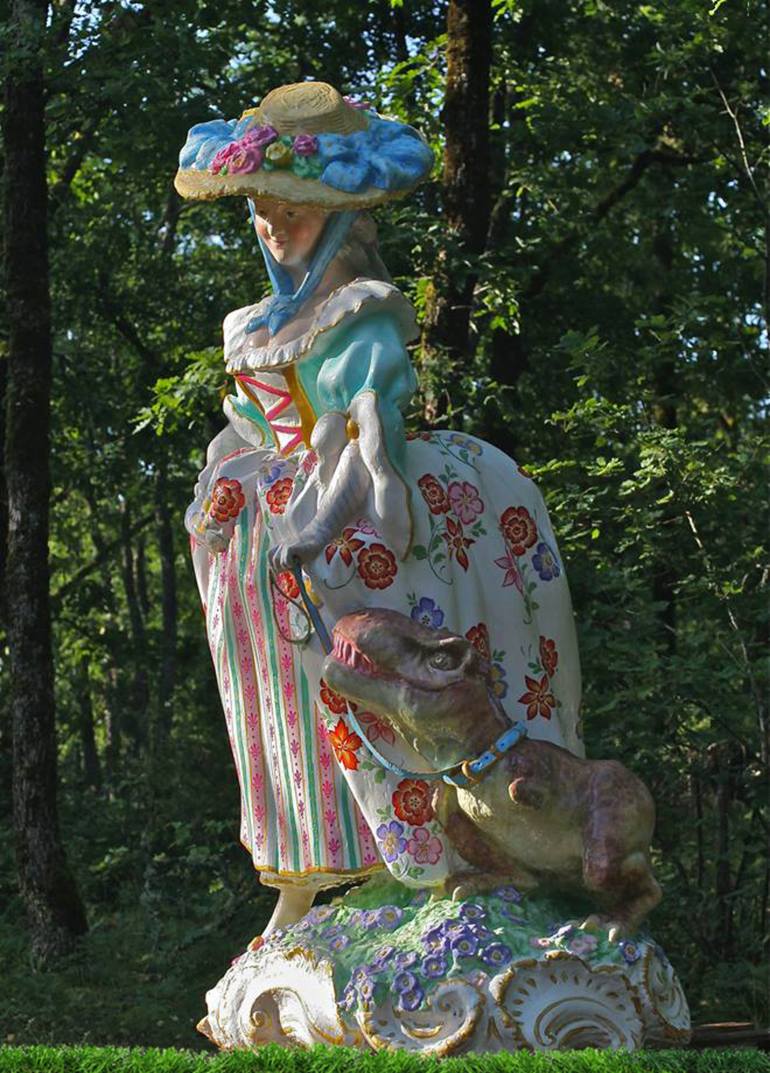 Original People Sculpture by Vladimir Kozhemiakov