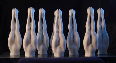 Original Figurative Women Sculpture by Vladimir Kozhemiakov