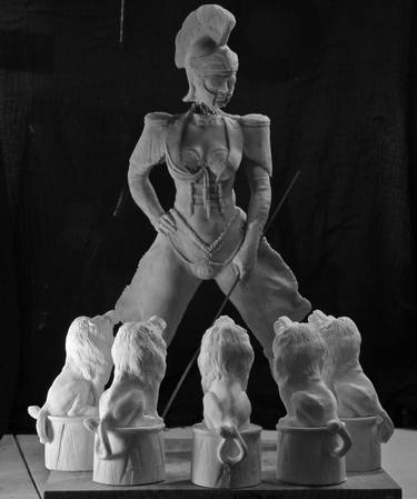 Print of Fine Art Erotic Sculpture by Vladimir Kozhemiakov