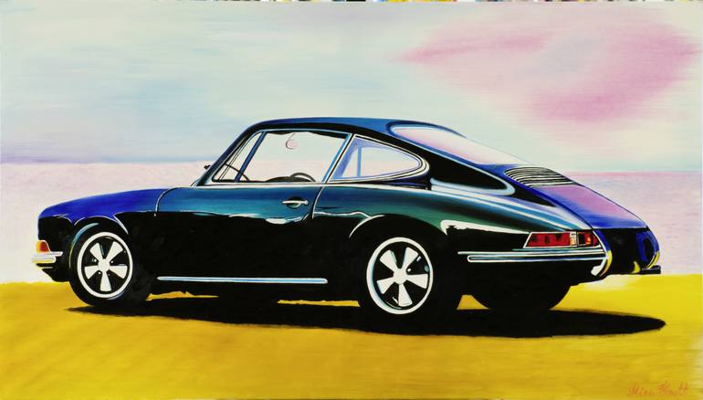 Porsche 911 Painting by Alina Knott | Saatchi Art