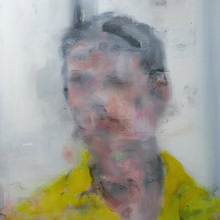 Original Figurative Portrait Painting by Wilfrid Moizan