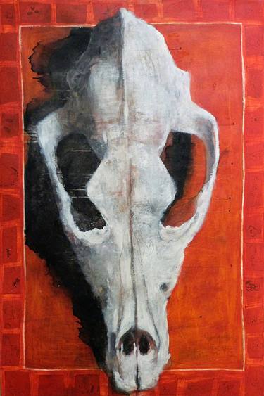 Original Figurative Animal Paintings by Wilfrid Moizan