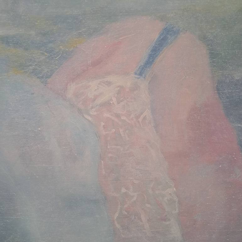 Original Figurative Women Painting by Wilfrid Moizan