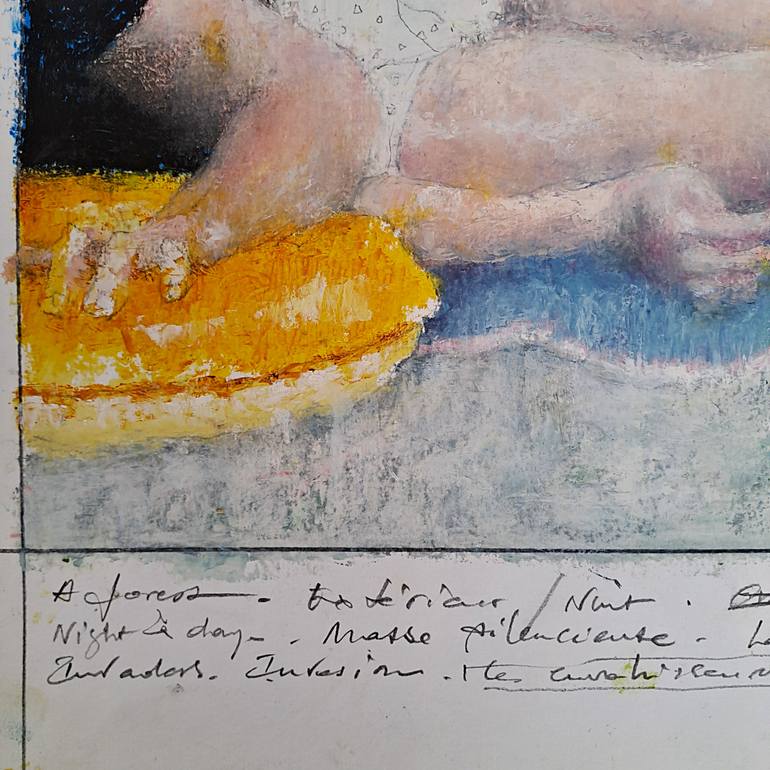 Original Figurative Seascape Painting by Wilfrid Moizan