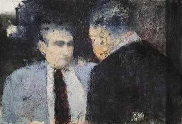 Original Figurative Men Paintings by Wilfrid Moizan