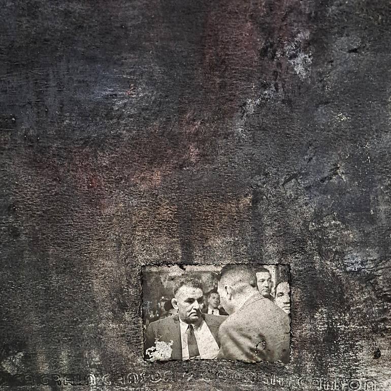 Original Figurative Men Painting by Wilfrid Moizan