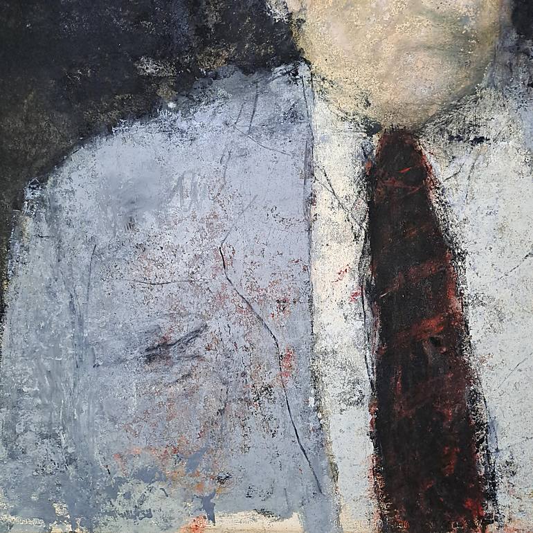 Original Figurative Men Painting by Wilfrid Moizan