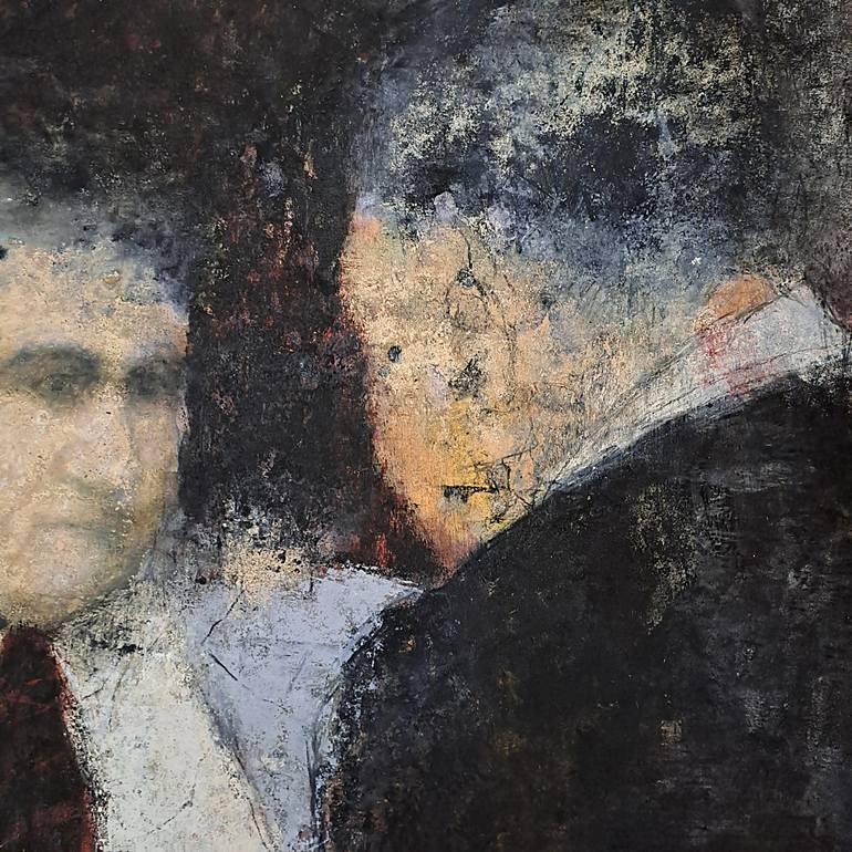 Original Figurative Men Painting by Wilfrid Moizan