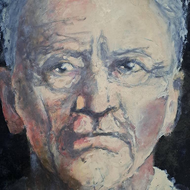 Original Figurative Men Painting by Wilfrid Moizan