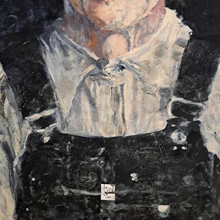 Original Figurative Men Painting by Wilfrid Moizan