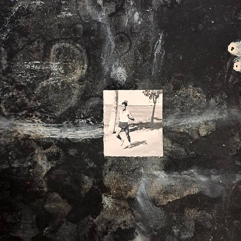 Original Figurative Men Painting by Wilfrid Moizan