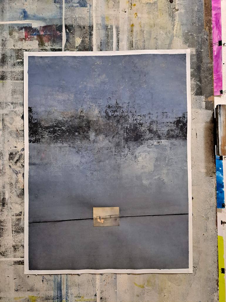 Original Figurative Landscape Painting by Wilfrid Moizan