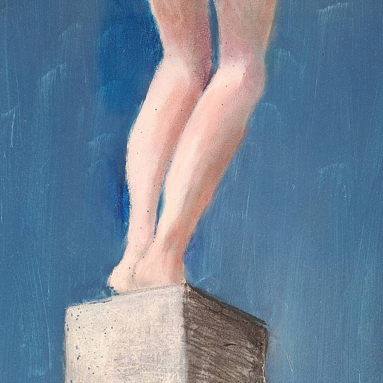 Original Figurative Women Painting by Wilfrid Moizan