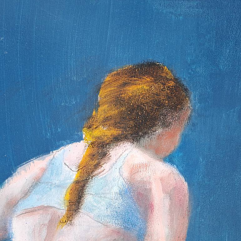 Original Figurative Women Painting by Wilfrid Moizan