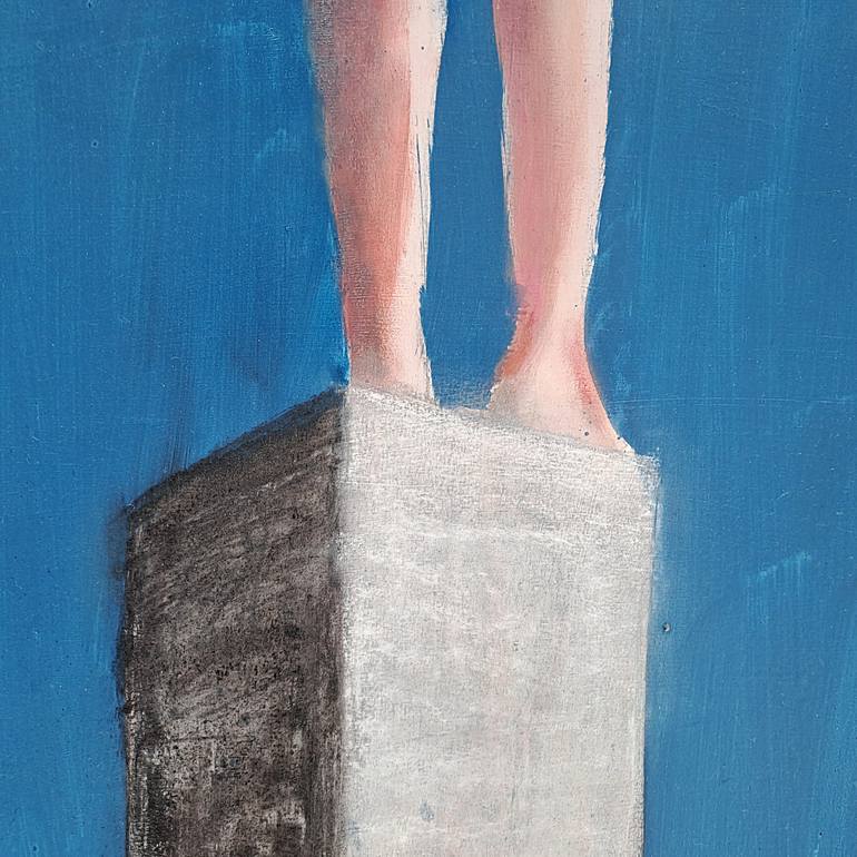 Original Figurative Women Painting by Wilfrid Moizan