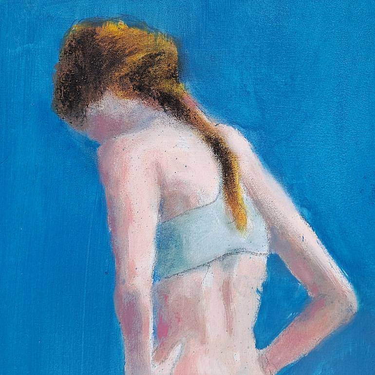 Original Figurative Women Painting by Wilfrid Moizan