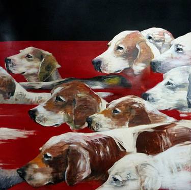 Original Realism Animal Paintings by Wilfrid Moizan