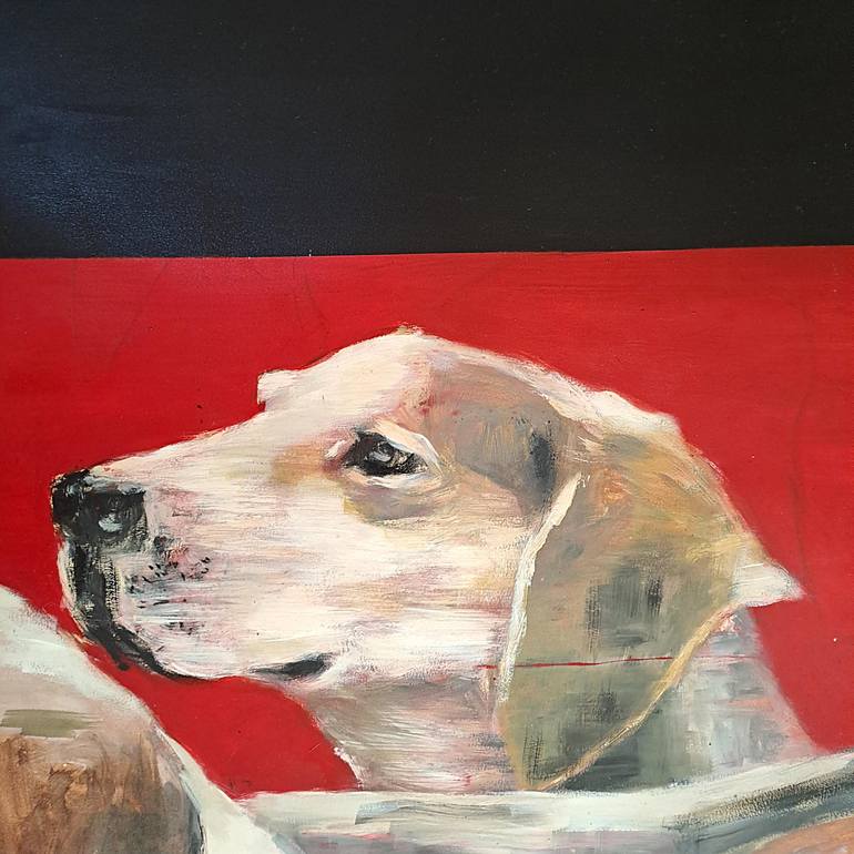 Original Realism Animal Painting by Wilfrid Moizan