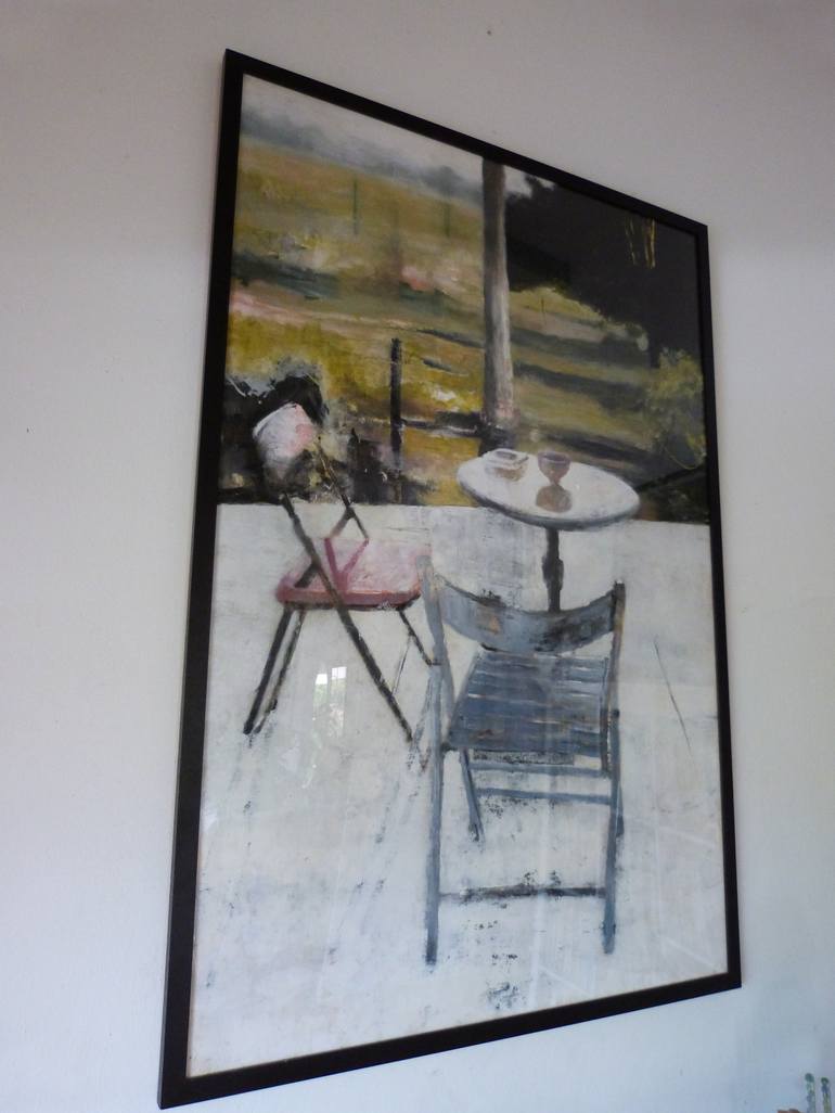 Original Figurative Landscape Painting by Wilfrid Moizan