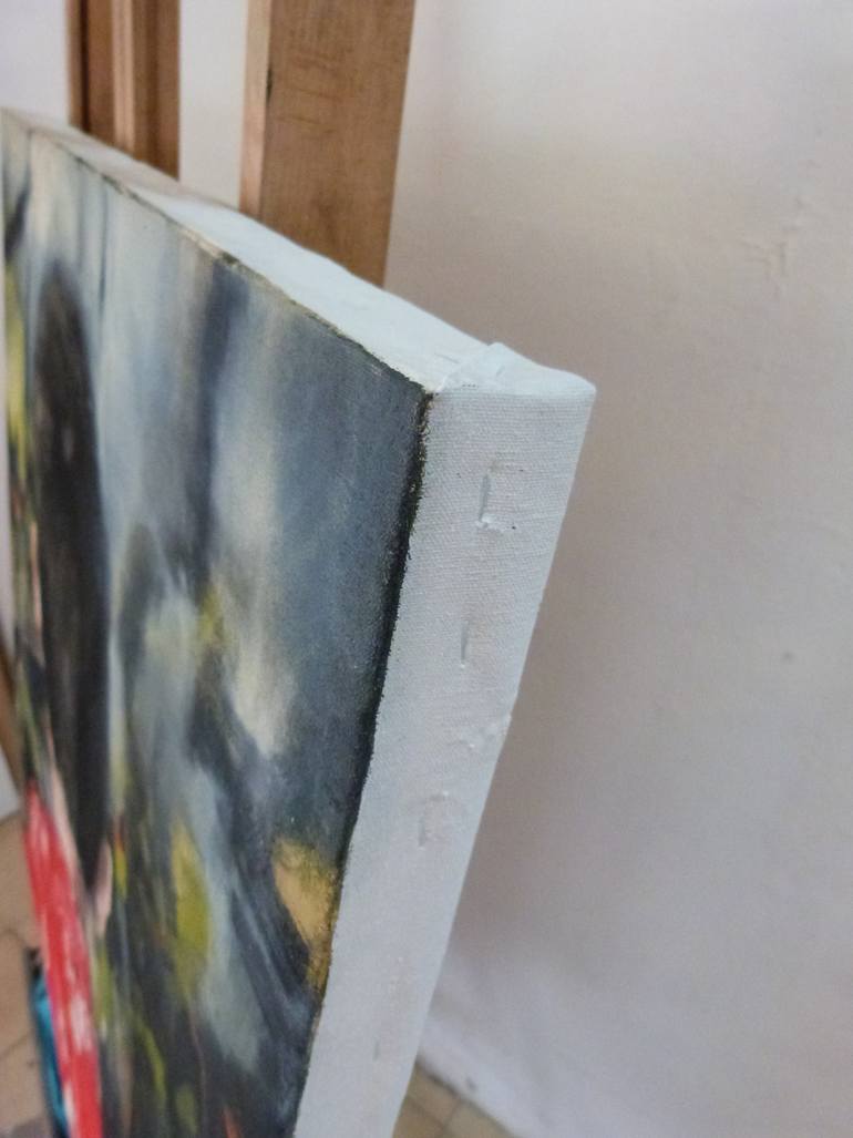 Original Figurative Children Painting by Wilfrid Moizan