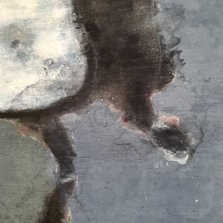 Original Figurative Transportation Painting by Wilfrid Moizan